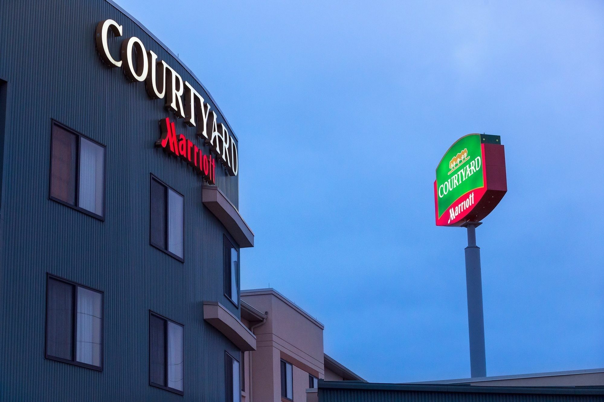 Courtyard By Marriott Lafayette Hotell Exteriör bild