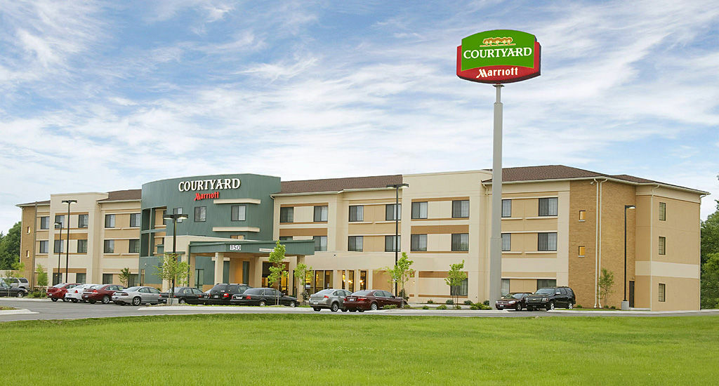 Courtyard By Marriott Lafayette Hotell Exteriör bild